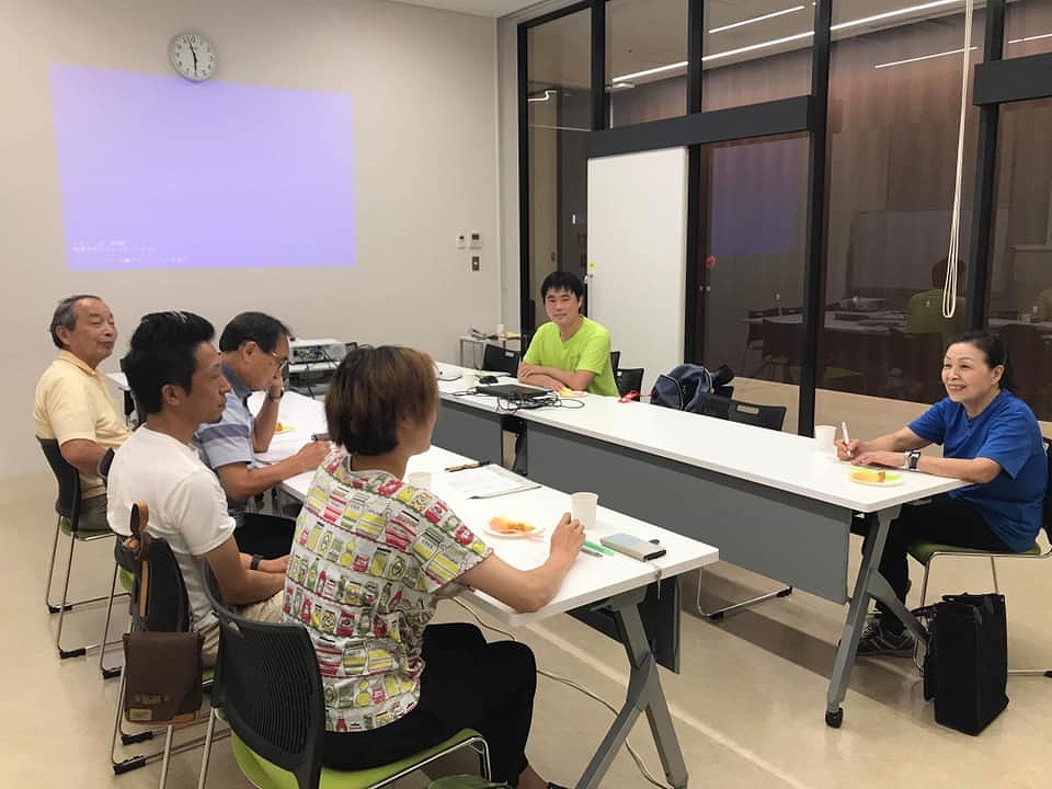 楽しく談話